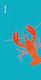 Feel & Touch Turquoise Beach Towel 160x80cm