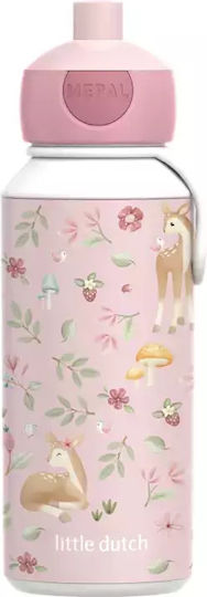 Little Dutch Fairy Garden Παιδικό Παγούρι με Pop-Up Καπάκι Non Spill 400ml (Διάφορα Σχέδια/Χρώματα)