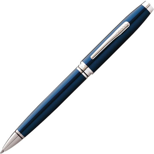 Cross Pen Ballpoint Blue with Blue Ink