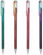 Pentel Метални Химикалки Химикалка 4 Бройки
