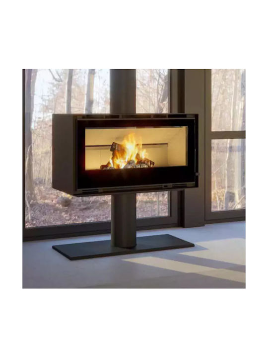 C&A Chama Salamander Cristal 88 Ενεργειακό Τζάκι Ξύλου 10.5kW Ίσιο με Ανοιγόμενη Πόρτα Κυλινδρική Βάση C&A Chama Salamander Cristal 88 Ενεργειακό Τζάκι Ξύλου 10.5kW Ίσιο με Ανοιγόμενη Πόρτα Κυλινδρική Βάση