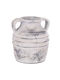 Freebox Decorative Vase Ceramic Grey 21x22cm