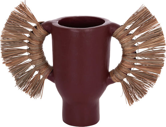 Freebox Decorative Vase Red 55x19x34cm