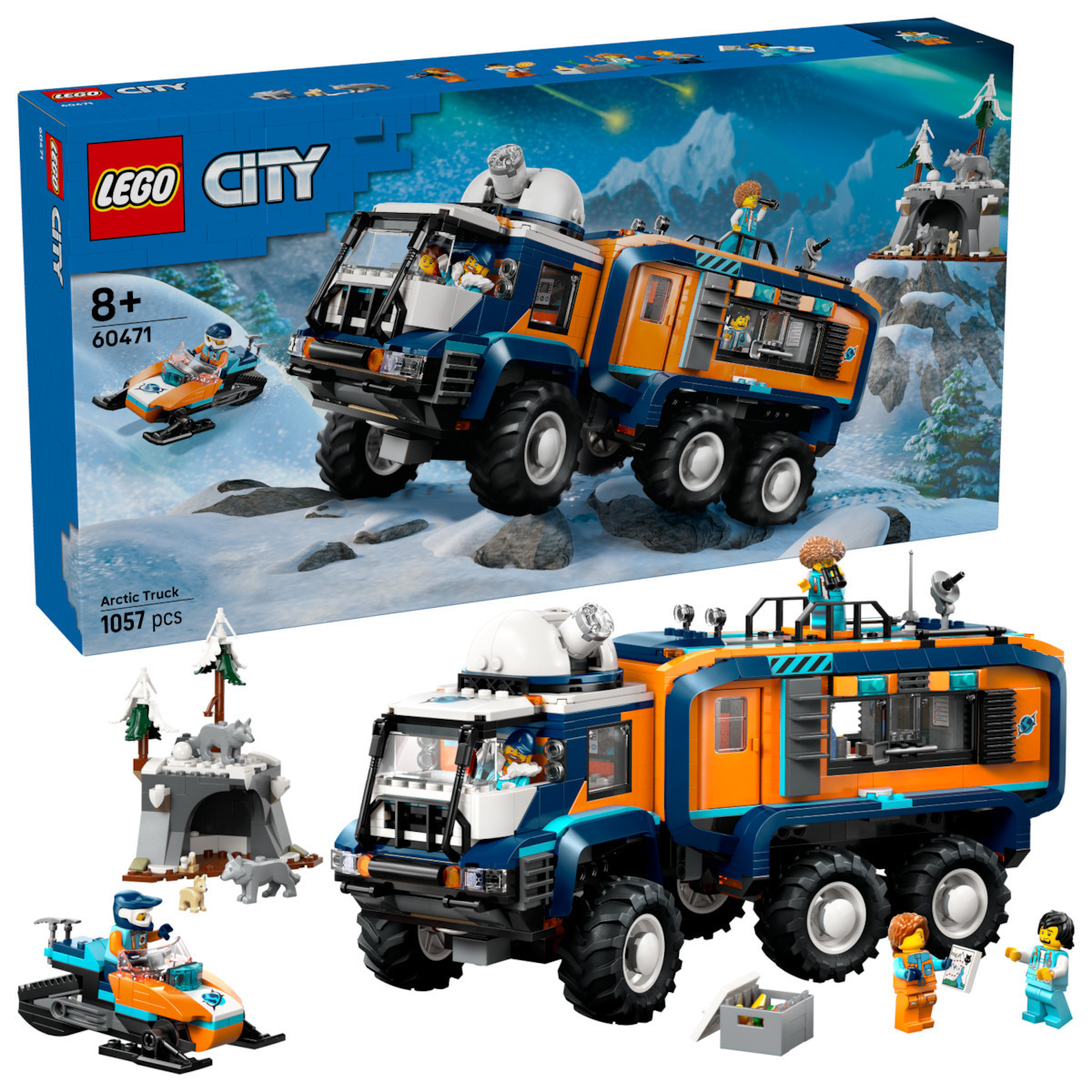 LEGO City Arctic Explorer Science Lab Truck Pentru 8+ Ani 1064