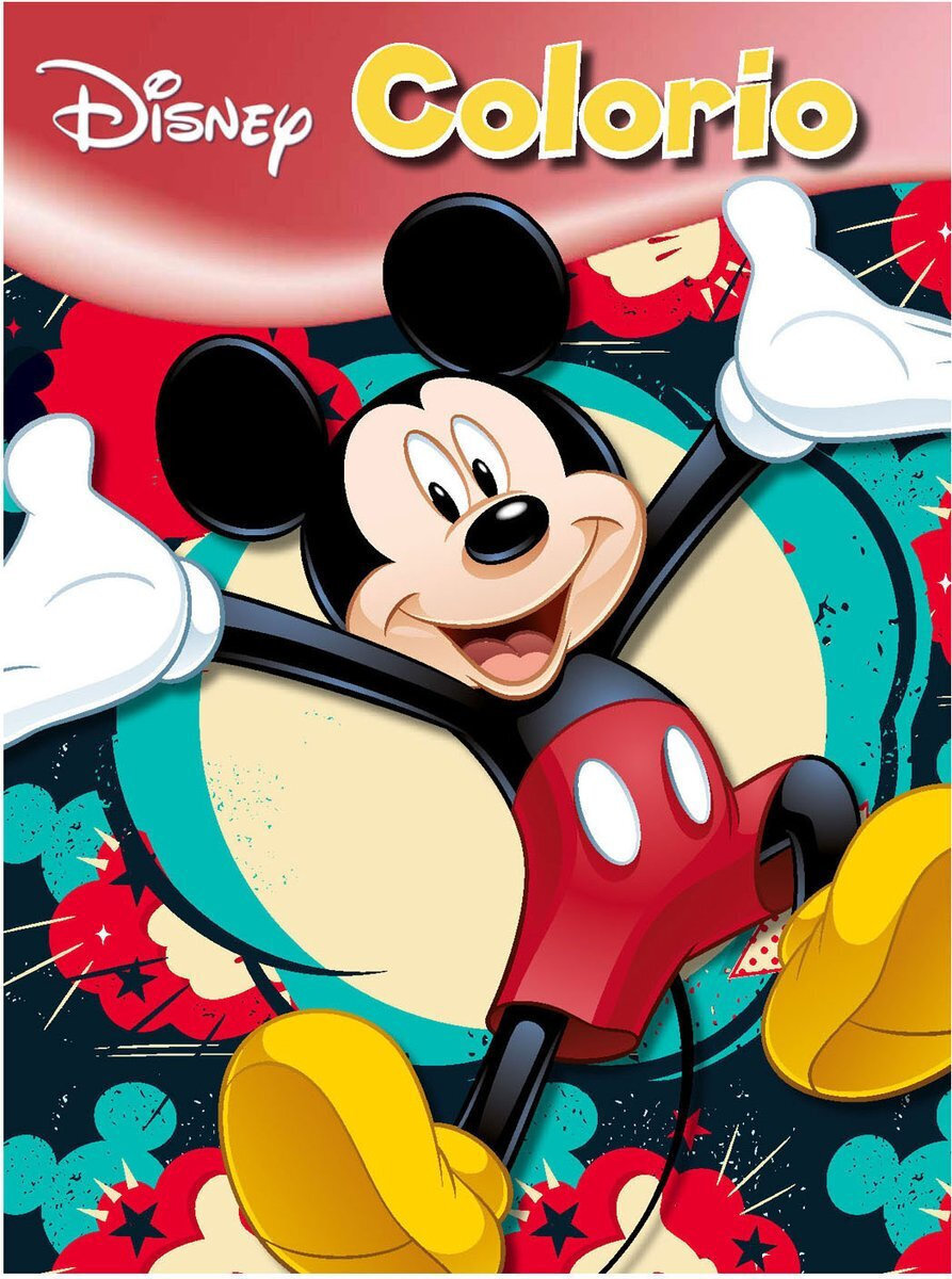 Carte de colorat Disney Mickey Mouse Colorio A4 32 de pagini de