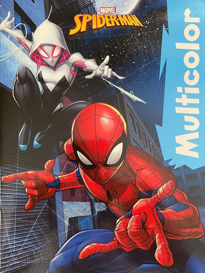 Marvel Spider-man Coloring Book Multicolor A4 32 Coloring Pages 400195