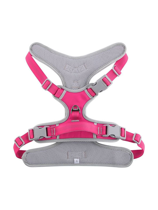 Hundegeschirr Oxford B Größe S Pink Grau Oem