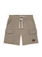 Kinder-Shorts/Bermudas Stoff Beige
