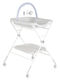 Baby Changing Table Furniture Gray 77x68.5x126cm