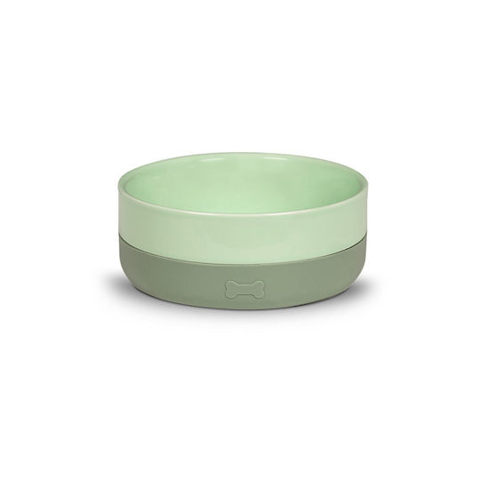 Glee Ceramic Food and Water Bowl for Dog 1L 17x6.5cm