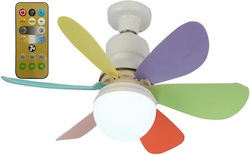 52cm cu Lumină Multicolor / Alb KLN-310014