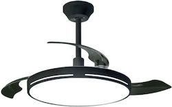 Primo Prcf-80681 106cm cu Lumină Negru Primo Prcf-80681 106cm cu Lumină Negru