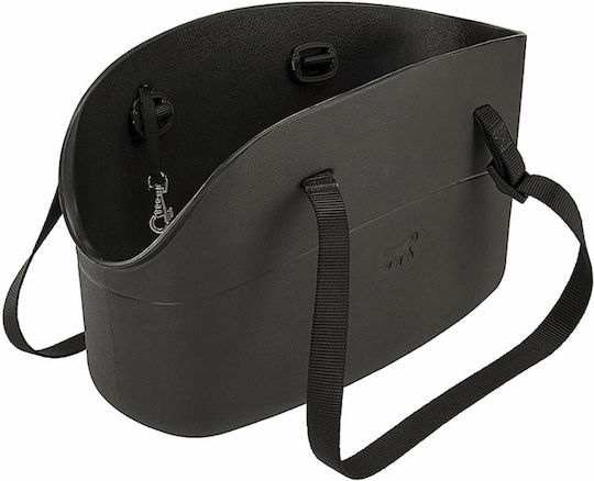 Ferplast Waterproof Dog Carrying Black Shoulder Bag for 5kg Pets L35xW22xH14cm