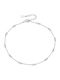 Oxzen Fußarmband aus Silber