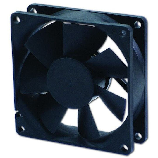 80мм вентилатор Evercool Ec8025th12ba 4-пинов PWM 4000 об/мин черен