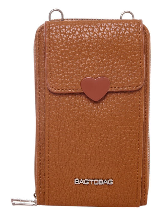 Women's Mobile Phone Pouch Brown