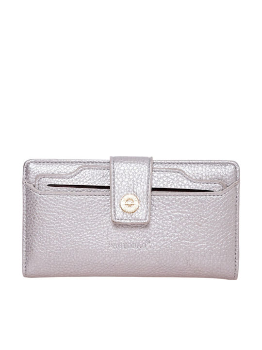 Bag to Bag Γυναικείο Πορτοφόλι Ασημί