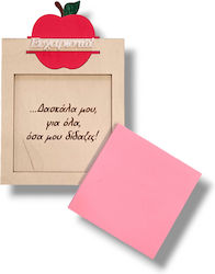 Holz-Post-it-Halter