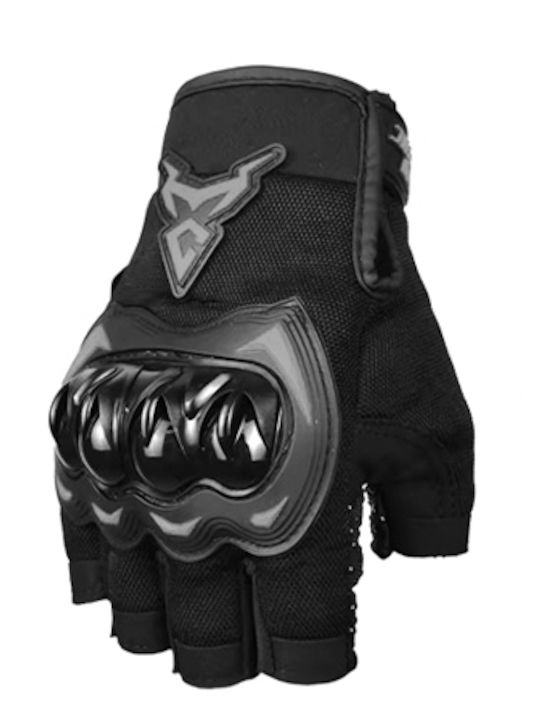Summer Men's Motorcycle Gloves Black/Grey