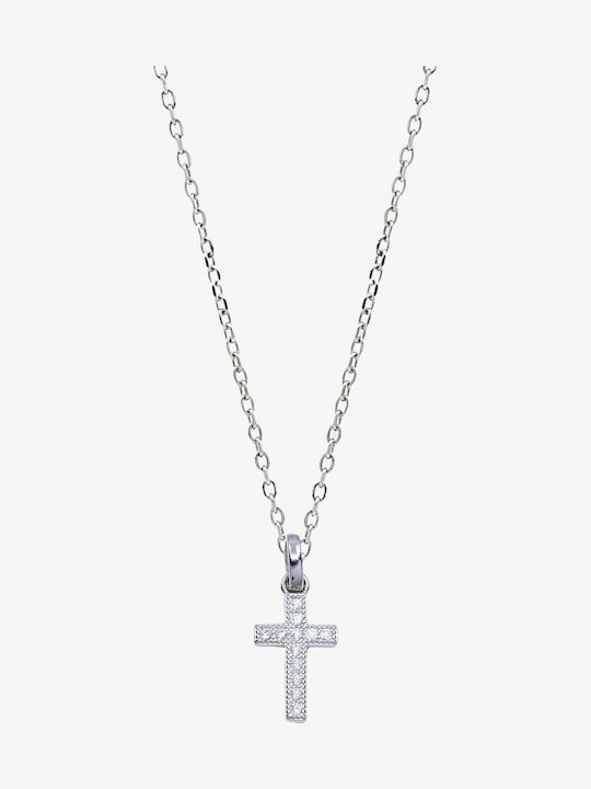 Women's Cross from Silver with Chain
