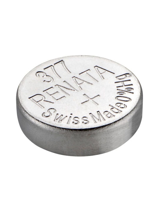 Renata 376 377 Μπαταρία Silver Oxide Ρολογιών SR66 1.55V 1τμχ