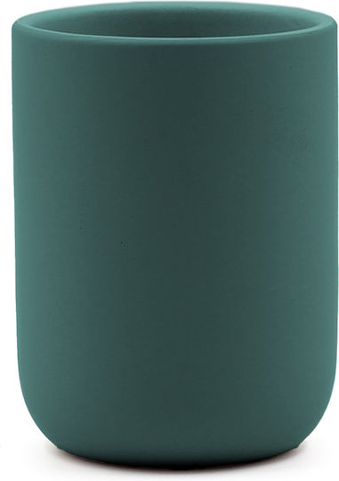 Tabletop Cup Holder Ceramic Blue
