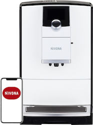 Nivona Cafe Romatica 797 Αυτόματη για Αλεσμένο Καφέ Λευκή