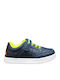 Kids Sneakers with Scratch Blue