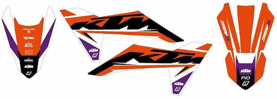 Blackbird Racing Σετ Αυτοκόλλητα 2550ab