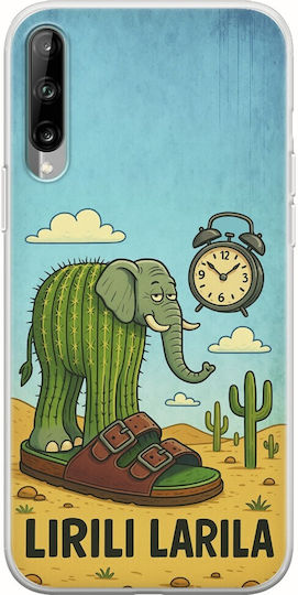 Brainrot Lirili Larila Samsung Galaxy A30s Flexibles TPU Transparentes Silikon