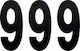 Factory Effex Set of 3 Stickers #9 02-4479
