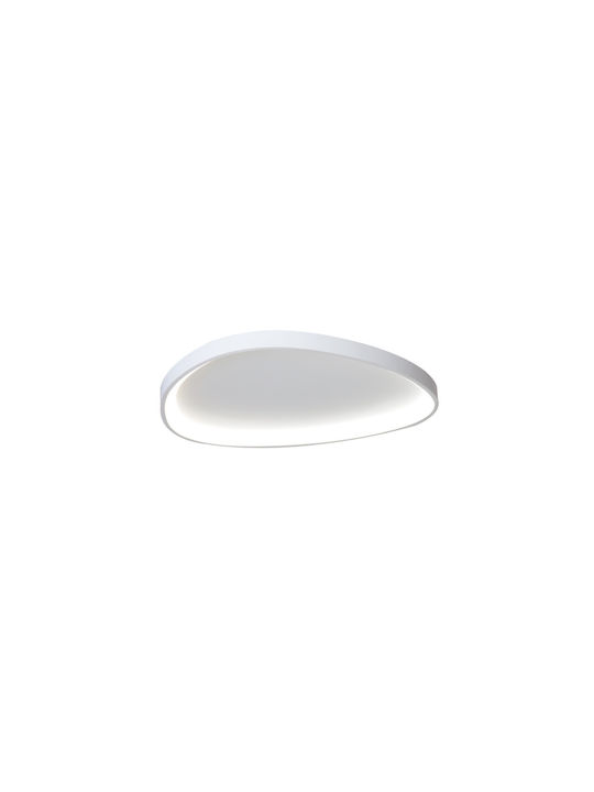 Inlight Plafonieră de Tavan Albă cu LED Integrat și Telecomandă