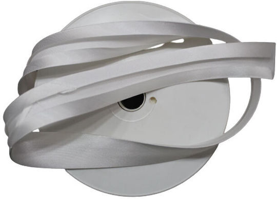 Bias Satin Tape 20mm Width Ecru Price Per Meter