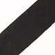 Rippenstrick Doppelt Schwarz 12*100cm