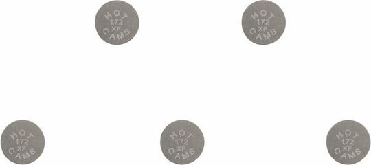 Hot Cams Valve Shims Dia. 8.90mm Thickness: 1.72mm 5pk890172 5pcs