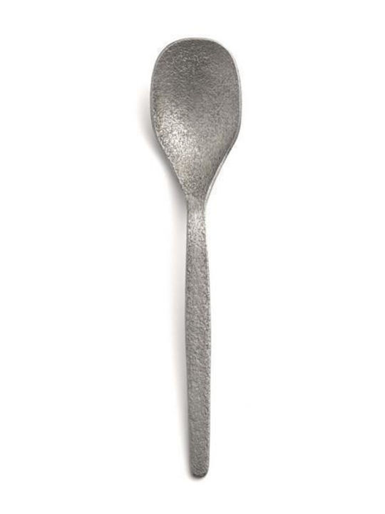 Max Home Löffelset Dessert / Eiscreme Edelstahl Silber 13cm 6Stück