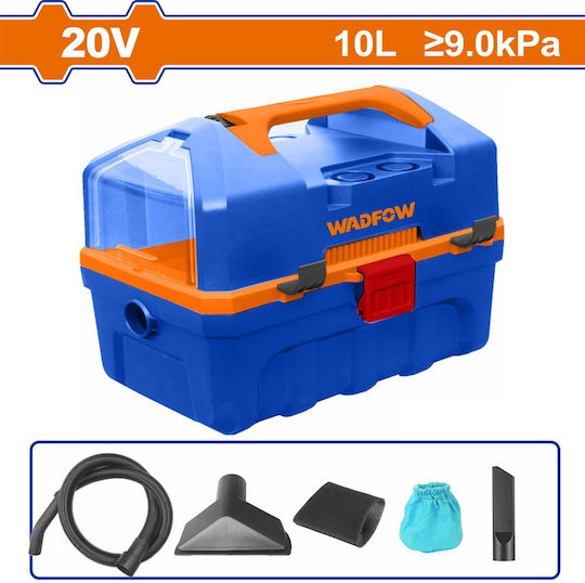 Wadfow Vacuum Wet / Dry with Plastic Bin 10lt