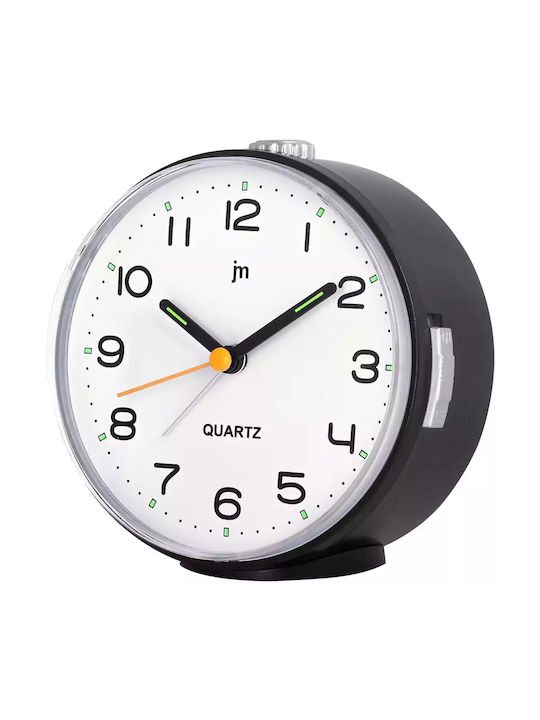 Justaminute Leise Tischuhr mit Wecker JA7110N