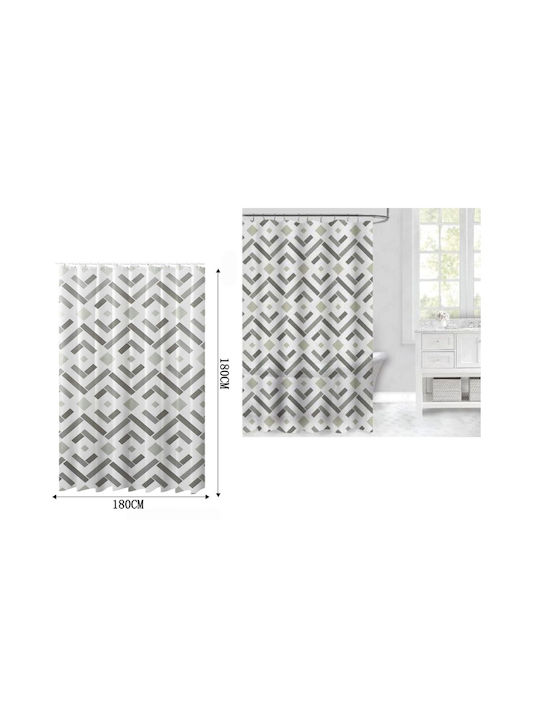 Galifas Shower Curtain 180x180cm Galifas