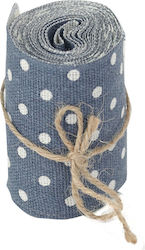 Loneta Polka Dot 6cm 2.70m Navy Blue