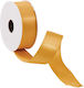 Satinband 5m x 25mm Gold Polyester Länge 500 x Breite 2,5 cm