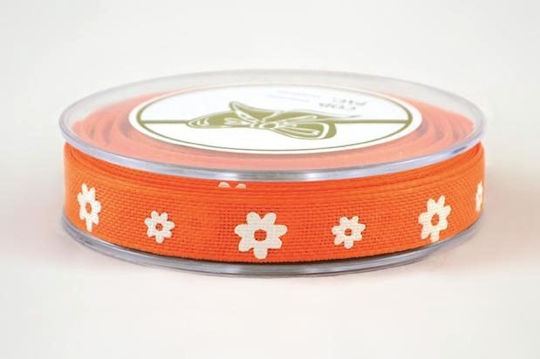 Letto Daisy Ribbon Orange 1.3 Cm X 9 M Orange