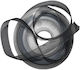 Organza Ribbon with Wired Edges 7mm Width Grey 1504 Price Per Meter