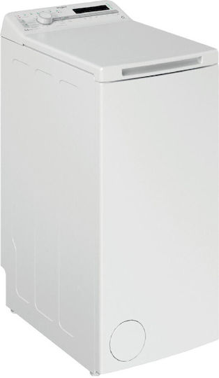 Whirlpool Πλυντήριο Ρούχων Άνω Φόρτωσης 5.5kg 1100 Στροφών 6th Sense TDLR 55140S EU