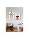 InTheBox Boho Balance 2 Gemälde auf Leinwand 80x100cm