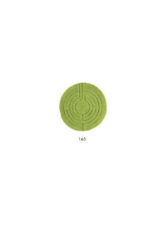 Abyss & Habidecor Bath Mat Cotton Round Labyrin...