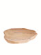 Zaros Decorative Bowl Beige 35x30x4cm