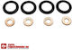 Injector Seal Set Alfa Romeo Mito-Fiat 500-Doblo-Panda-Qubo/Ford Ka-Opel Agila Suzuki 9719-244