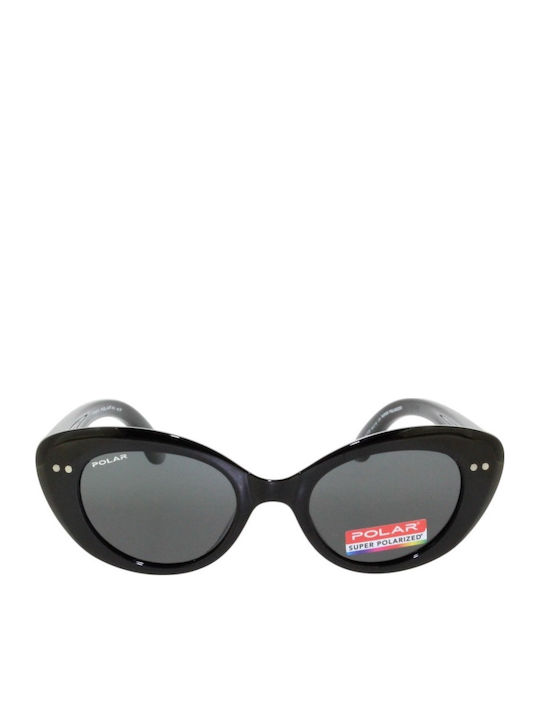 Polar Kids Sunglasses With Polarized Lens Black