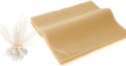 Tulle Square 25x25cm Sand 100pcs